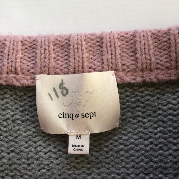 NWOT CINQ A SEPT GLANNI PULLOVER SWEATER - Picture 4 of 7